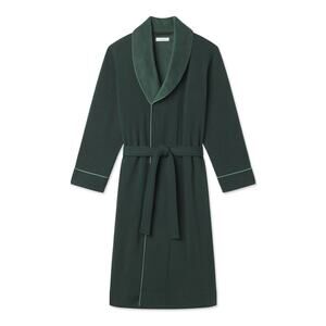Lake NWOT Mens Green Xs Men's Cozy Robe in Conifer Amazingly Comfortable 1202
